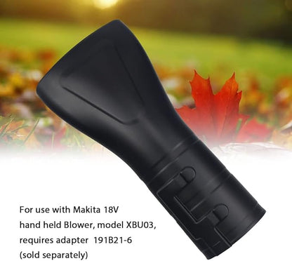 197889-6 Blower Flat End Nozzle, Compatible with 18V X2 36V Hand held Blower, Fits XBU03 & XBU02Z Model