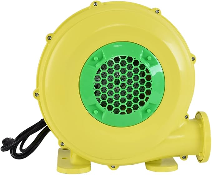 480W Air Blower, Pump Fan Commercial Inflatable Bouncer Blower, Perfect for Inflatable Water Bounce House, Jumper, Bouncy Castle (480 Watt 0.64HP)