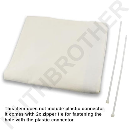 Universal Leaf Vacuum Blower Bag Bottom Debris Dump Bag - for Vacuum Leaf Blowers and Ultra Blower Rake, Compatible with Craftsman Black+Decker Husqvarna Toro leaf blower bag Replacement