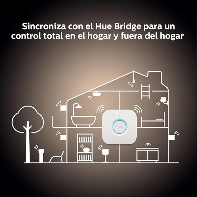 Philips Hue 2-Pack White Ambiance BR30 60W Equivalent Dimmable LED Smart Flood Light (Works with Alexa Apple and Google Assistant) (466508)