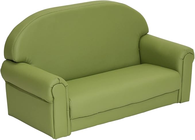 Children's Factory As We Grow Toddler Sofa, Flexible Seating for Daycare or Preschool, Kids Reading Couch, Playroom Furniture, Sage