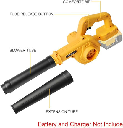 Cordless Leaf Blower for Dewalt 20V Battery Compact Air Blower for Lawn Care Leaf Blowing,Car,Corner Dust Clearing(Tool Only,No Battery)