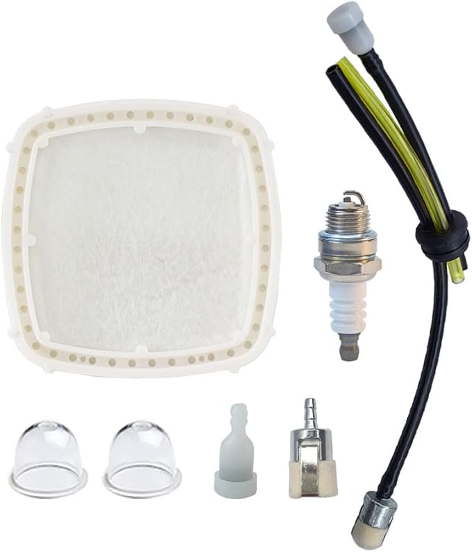 A226002160 Air Filter Fuel Line Kit 2PCS Compatible with 90183Y for Echo PB-2520 Hand-Held Blower
