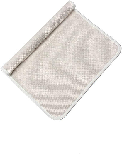 UKELER Nursery Rugs for Toddlers Babies Montessori Cotton Work Rugs Montessori Rugs for Preschool, 23.6''×31.5'', Off-White