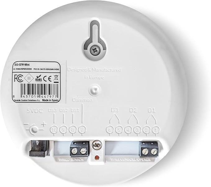 ismartgate Mini Smart Garage Opener - Universal WiFi Remote Controller Compatible with Alexa, Google Home, IFTTT, iPhone, Android,Door Left Open Alert, Door Security Systems. No Hub Needed.