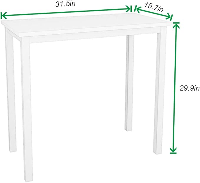 soges 31.5 inches Desk Small Desk Computer Desk Home Office Table Laptop Desk Writing Desk Study Table Computer Workstations Teak GCP2AC3-80TB