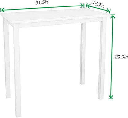 soges 31.5 inches Desk Small Desk Computer Desk Home Office Table Laptop Desk Writing Desk Study Table Computer Workstations Teak GCP2AC3-80TB