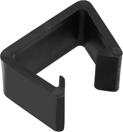 30 PCS Outdoor Furniture Clips, Patio Furniture Fasteners Outdoor Furniture Clips Wicker for Home, Patio and Outdoor Furniture, Black