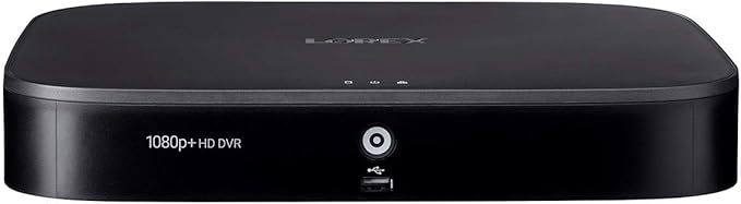 Lorex D441A62B 16 Channel 1080p Analog HD 2TB Security System DVR with Advanced Motion Detection Technology and Smart Home Voice Control, Black