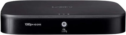 Lorex D441A62B 16 Channel 1080p Analog HD 2TB Security System DVR with Advanced Motion Detection Technology and Smart Home Voice Control, Black