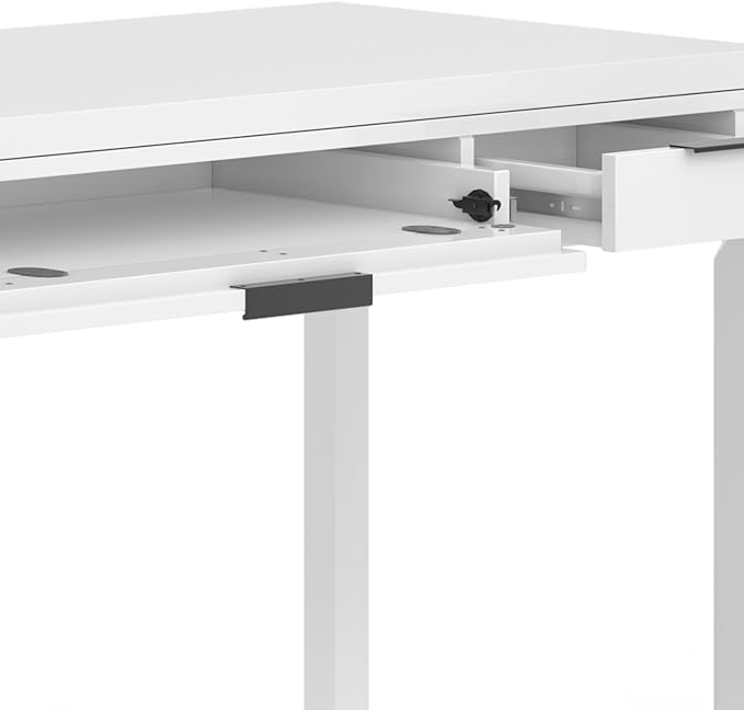 SIMPLIHOME Hollander Solid Wood Contemporary 60 Inch Wide Desk in White, for The Office Desk, Writing Table, Workstation and Study Table Distressed Dark Brown