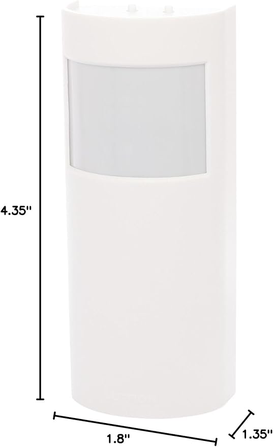 Lutron PD-OSENS-WH Caseta Smart Lighting Auto On and Off Motion Sensor, for Dimmers, Switches, and Fans Controls, No Wires Required, White