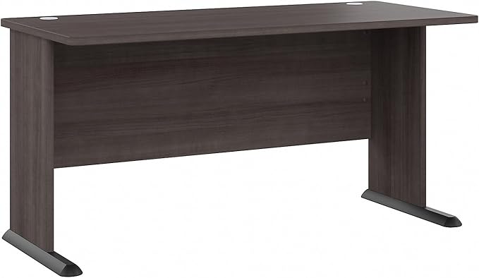Bush Business Furniture Studio A Computer Desk, Commercial-Grade Gaming and Work Table for Home or Professional Office, 60W, Storm Gray