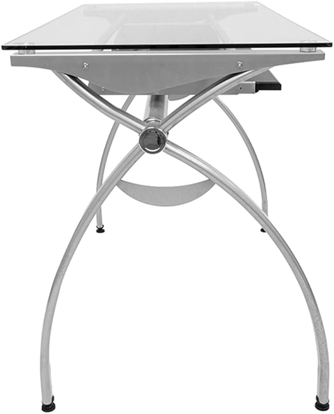 NicBex Laik-DW-00054-DX Desks, 43.25" W x 22.5" D x 29.5" H, White