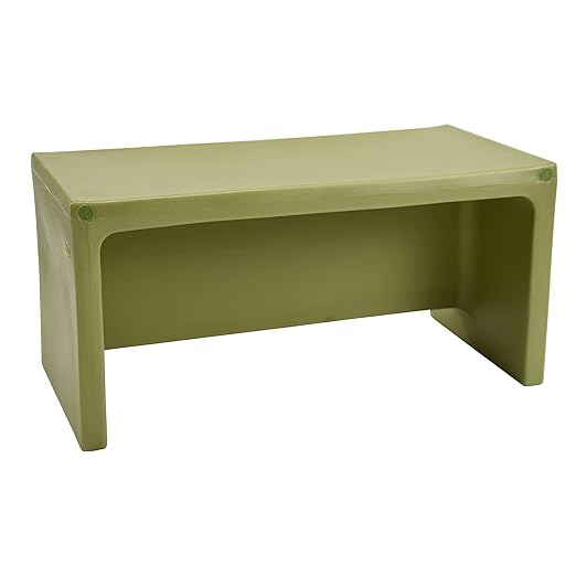 Children's Factory Adapta-Bench, CF910-056, Fern, Kids Flexible Seating, Classroom, Preschool and Daycare Furniture, Indoor or Outdoor Toddler Chairs