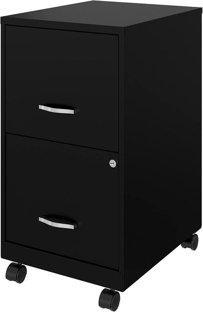 Lorell LLR00061 - SOHO File/File 2-Drawer Mobile File Cabinet