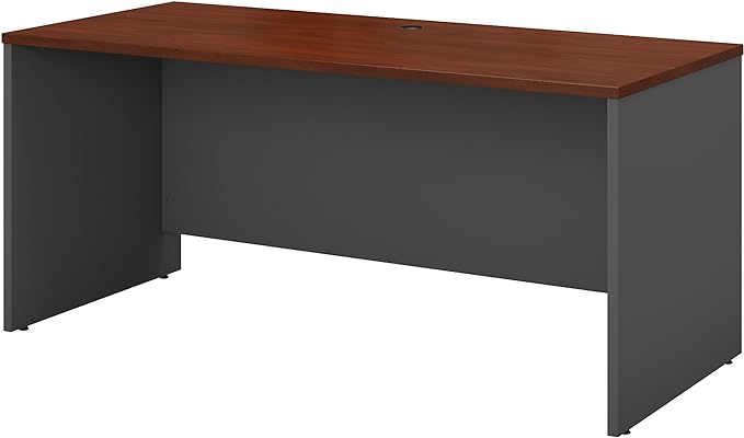 Bush Business Furniture Series C Credenza Desk, Computer Table for Home or Professional Office, 60W x 24D, Hansen Cherry