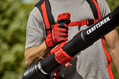 CRAFTSMAN Gas Powered Backpack Leaf Blower, Lightweight Backpack Blower, 220MPH, 51cc, 2-Cycle (CMXGAAMR51BP)