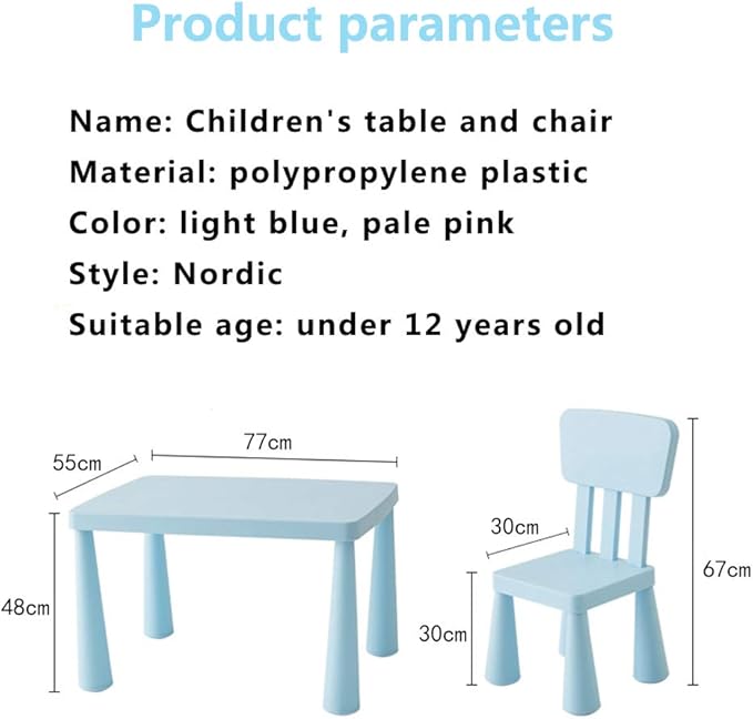 Children's Chair Kindergarten Baby Learning Chair Plastic Game Chair Removable