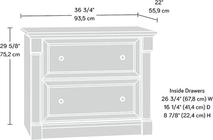 Sauder Palladia Lateral File , Wind Oak finish