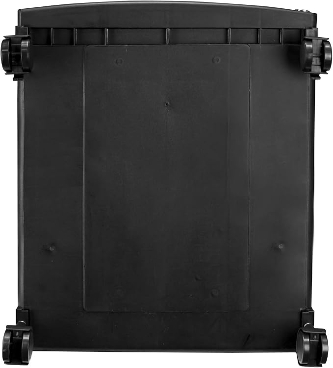 Storex 61315A01C File Cabinet, 1-Pack, Black/Teal