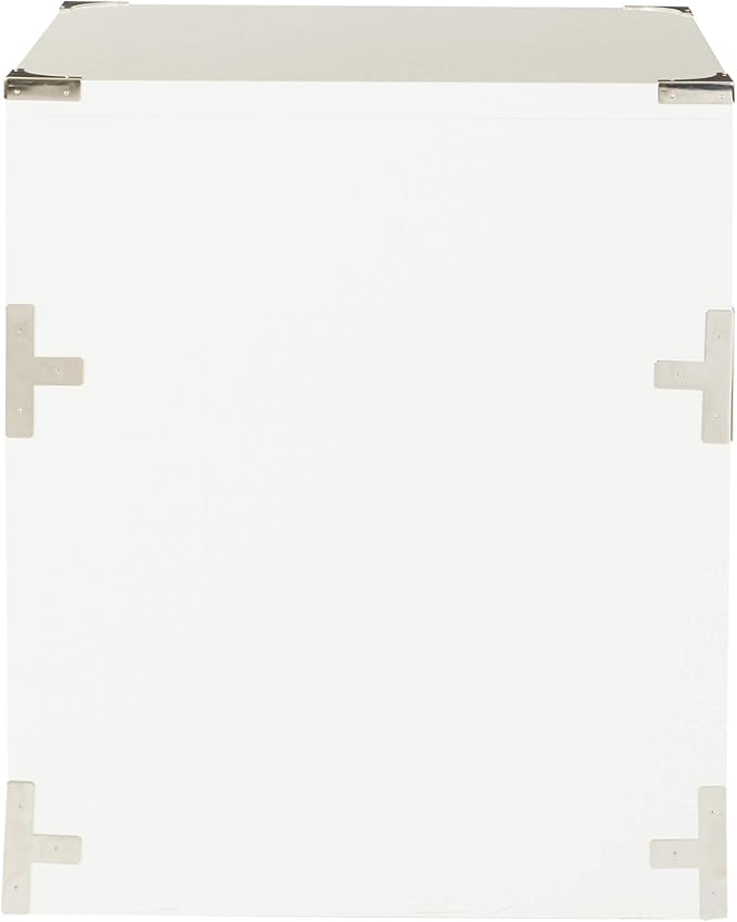OSP Home Furnishings Wellington 2-Drawer File Cabinet, White