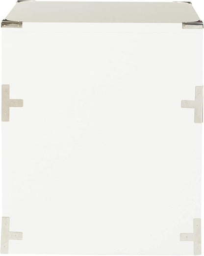 OSP Home Furnishings Wellington 2-Drawer File Cabinet, White