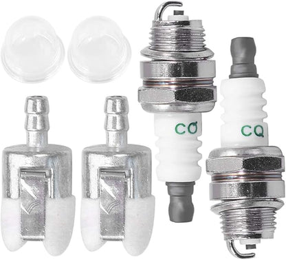Air Filter Spark Plug for Echo Backpack Leaf Blower 2 Stroke Engine PB-403 PB-403H PB-403T PB-413,PB-413H PB-413T PB-500H PB-500T PB-580H PB-580T PB-620 PB-650 PB-650H Fuel Repower Tune-Up Kit