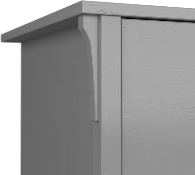 Bush Furniture Salinas 2 Drawer Lateral File Cabinet in Cape Cod Gray