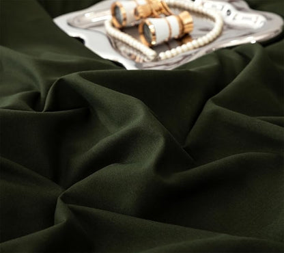 Army Green Comforter Full Dark Green Pom Green Comforter 3 PCs Soft Olive Green Boho Ball Pom Fringe Full Comforter Bedding Set Women Solid Dark Green Full Bed Comforter All Season