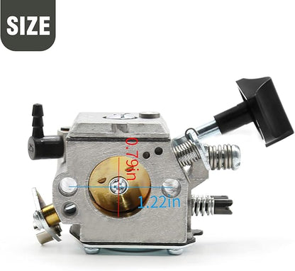 42031200603 Carburetor Kit Replacement for Stihl SR320 SR340 SR380 SR400 SR420 BR320 BR340 BR380 BR400 BR420 Backpack Blower, Replaces 42031200605