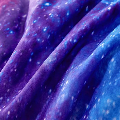 Galaxy Bedding Twin,Girls Purple Comforter Set,Twin Size Comforter Set for Boys Kids,Teen Girl Bedding Set Twin,Space Bedding,Kids Comforter Set for Girls,Twin Girl Comforter Set