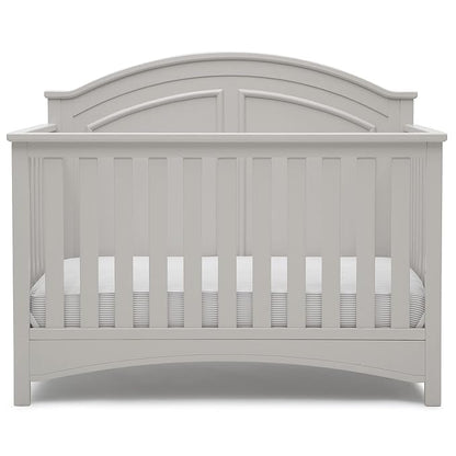 Delta Children Perry 6-in-1 Convertible Crib - Greenguard Gold Certified, Moonstruck Grey