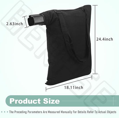 5140125-95 Leaf Blower Vacuum Shoulder Bag Replaces 5140117-99, for Black & Decker 3-in-1 Electric Leaf Blower, Fits Model BV2900 BV3100