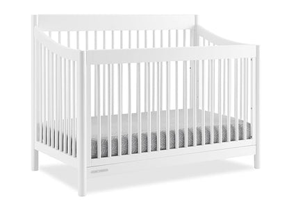 Delta Children Brooks 6-in-1 Convertible Crib - Greenguard Gold Certified, Bianca White