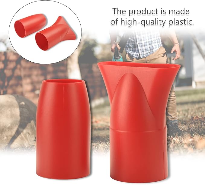 Leaf Blower Flat Tip Nozzle and Flare Nozzle Tip for Milwaukee M18 2724-20 & 2724-21 Fuel Leaf Blower, Work for Drying, Blow-Drying -Leaf Blower Flat Nozzle Tip