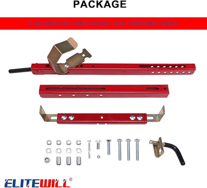 ELITEWILL Trailer Backpack Blower Holder Rack Compatible with Open and Enclosed Lawn Landscape Trailers Trucks - 1 Pack Backpack Blower