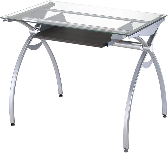 NicBex Laik-DW-00054-DX Desks, 43.25" W x 22.5" D x 29.5" H, White