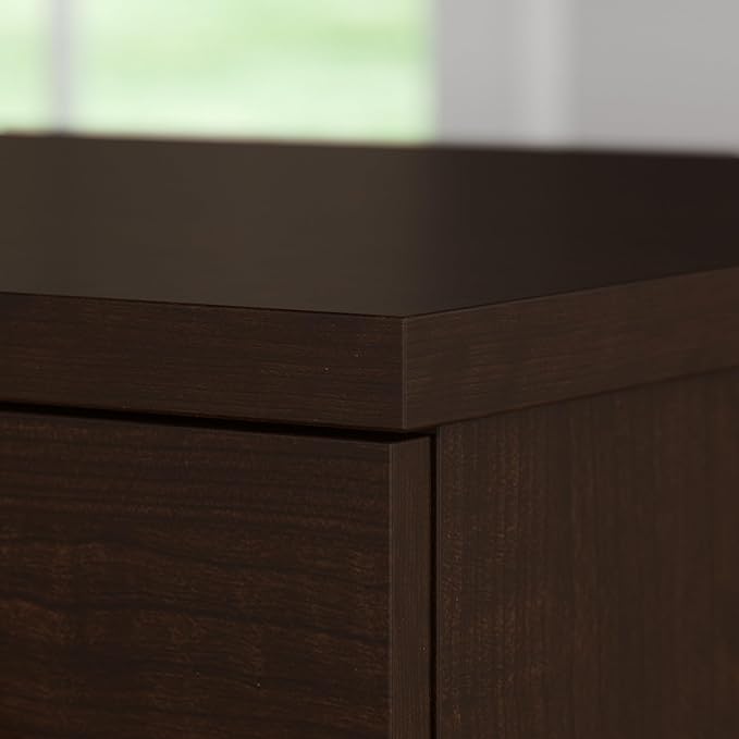 Bush Furniture Somerset 2 Drawer Lateral File Cabinet in Mocha Cherry