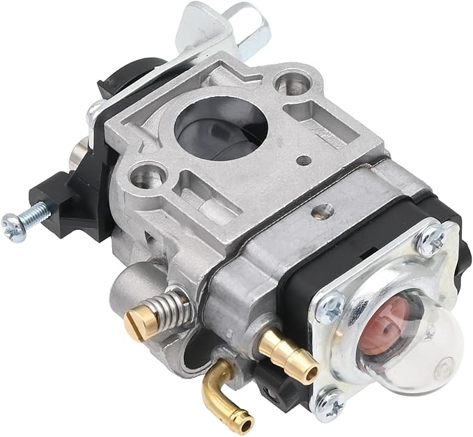 WYK-74 Carburetor for Husqvarna 145BT Kawasaki TE45DX Blower Walbro WYK-74-1 with Fuel Filter Spark Plug Fuel Line Kit