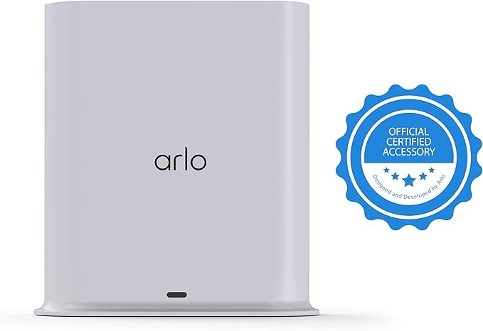Arlo Pro SmartHub - Arlo Certified Accessory - Connects Arlo Cameras to Wi-Fi, Works with Arlo Ultra 2, Ultra, Pro 5S 2K, Pro 4, Floodlight, Essential (Gen 1) & Video Doorbell Cameras - VMB4540