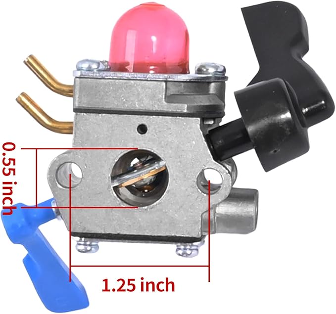C1U-W46 Carburetor Kit Replacement for Husqvarna FB25 Handheld Blower For Weedeater FB25 FB-25 Blower for Zama C1U-W51B Carb