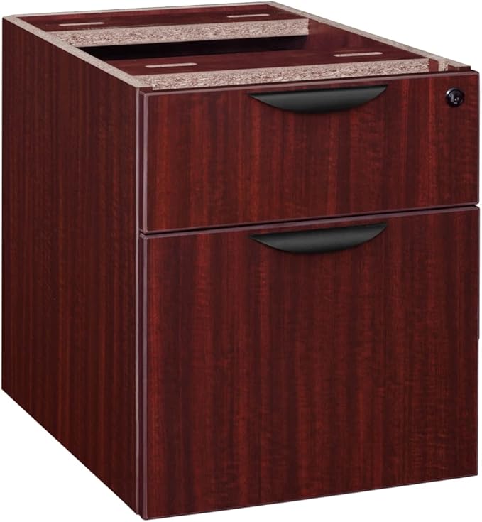 Regency Pedestal Legacy Box File Mahogany
