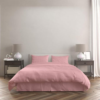 3 Piece Solid Color All Season Bedding Comforter Set Microfiber Soft Lightweight Bedding Set for Kids Teens Adults Room Decor with 1 Comforter and 2 Pillowcases Queen