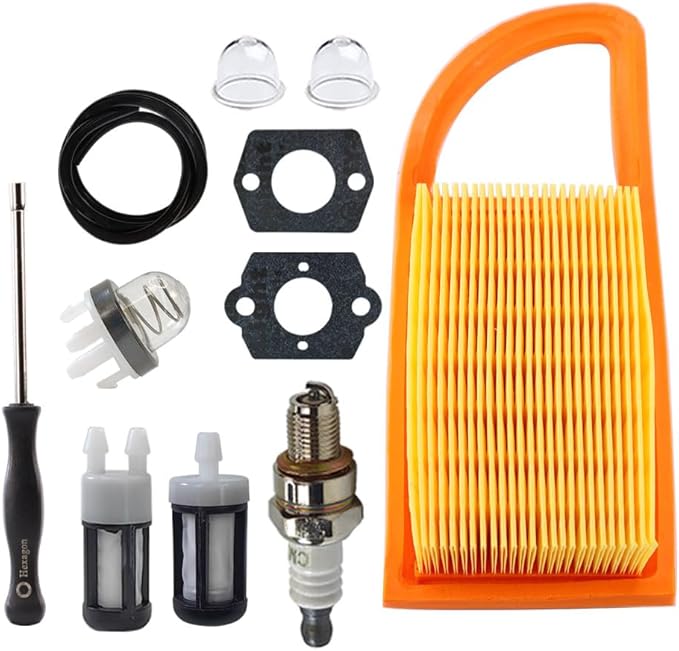 MELKLBR600 Air Filter for Stihl BR600 BR550 BR500 backpack blowers Replace 4282 141 0300 4282 141 0300B 4282 007 1001