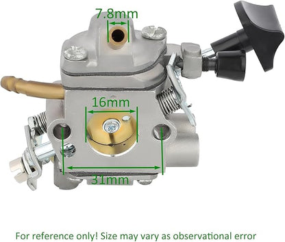 Dalom BR 600 Carburetor for Stihl BR600 BR500 BR550 Backpack Blower Leaf Blower Parts Replaces Zama C1Q-S183 4282-120-0606 4282-120-0607 4282-120-0608
