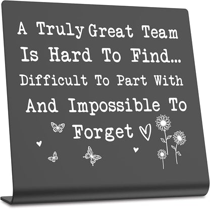 Going Away Gift For Coworker Leaving funny Office Desk Decor Thank You Gifts Gift for Boss Coworker Work Bestie Gifts for Women Cubicle Decorations for Women dksg18