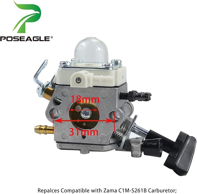 BG86 Carburetor for Stihl SH56 SH56C SH86 SH86C BG86 Blowers Compatible with Stihl BG86 Carburetor, Stihl BG86 Blower Carburetor, Stihl BG86 carb, BG86 Blower Zama s261b C1M-S261B