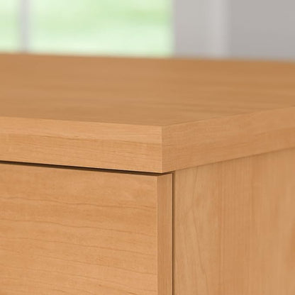 Bush Furniture Somerset 2 Drawer Lateral File Cabinet | Letter, Legal, and A4-size Document Storage for Home Office, 30W x 17D x 29H, Maple Cross