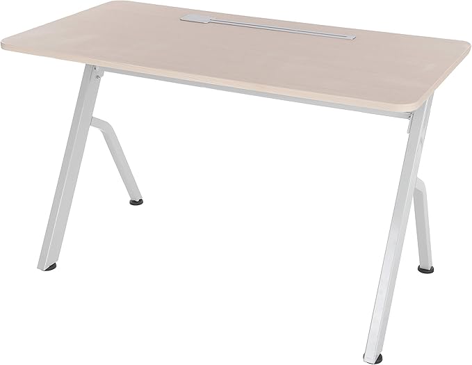 ApexDesk 47" Computer Desk, Modern Simple Style Desk for Home Office, Study Student Writing Desk - Oak